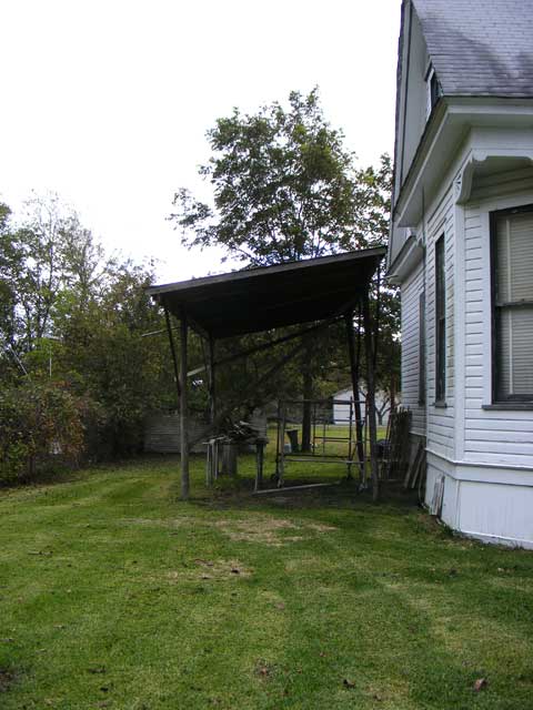 North side shed