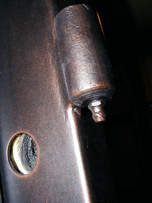 Pin and barrel bottom/female.