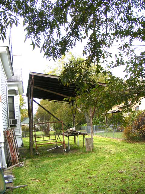 North side shed