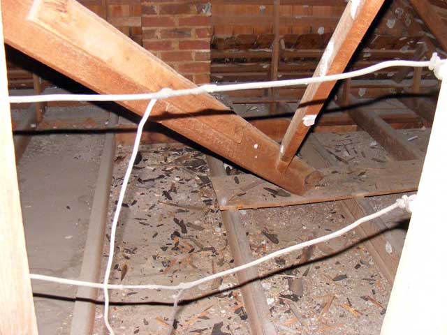 Kitchen attic