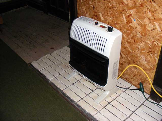 Living room heater.