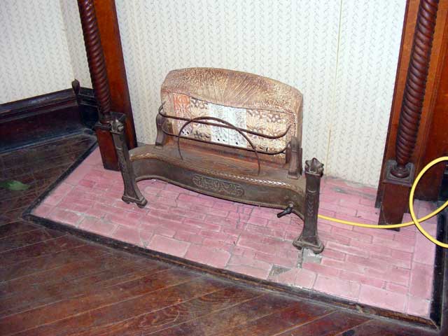 Parlor heater.