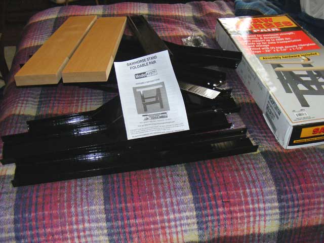 Sawhorse kit