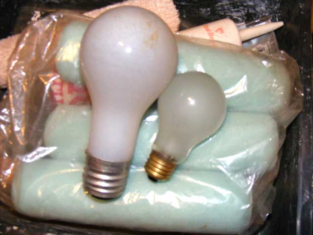 Big lightbulb.